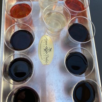 Agua Dulce Winery - Sampling of 5 wines...go back for Port at end - Wineries Near Me - Agua Dulce, California