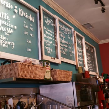 Two Hearted Queen - Loved the menu on glass windows - Coffee & Tea Near Me - Chicago, Illinois