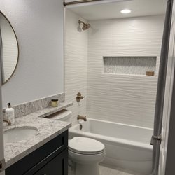 Rancho Kitchen & Bath - Remodeled guest bathroom