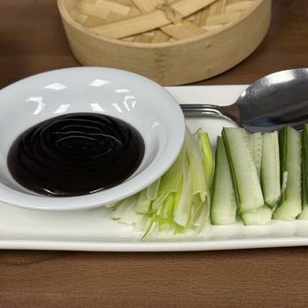 Roasted Duck Noodles - Sauce, cucumber, and spring onion - Chinese Near Me - Reno, Nevada