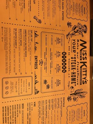 Menu photo 2 Miss Kitty’s Bar & Restaurant Williams, AZ Menu photo 2 Miss Kitty’s Bar & Restaurant Williams, AZ
