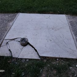 Bianchi Bros Plumbing - Failed concrete from drain repair