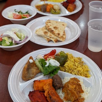Shishkabob Express - From the buffet - Mediterranean Near Me - Fairfax, Virginia