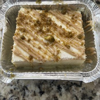 Keffiyeh Cafe - Pistachio Milk Cake - Coffee & Tea Near Me - Richmond, Virginia
