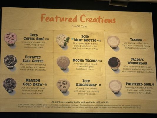 Menu photo 7 Philz Coffee La Jolla, CA