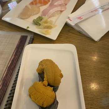 Sushi Kan - Santa Barbara uni - so creamy!!!! - Japanese Near Me - San Jose, California Sushi Kan - Santa Barbara uni - so creamy!!!! - Japanese Near Me - San Jose, California