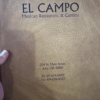 El Campo Mexican Restaurant - Mexican Near Me - Ada, Ohio