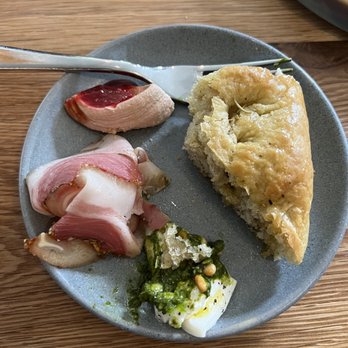Radicato - Chicken liver, homemade focaccia, and Pesto Brie - Italian Near Me - Breckenridge, Colorado Radicato - Chicken liver, homemade focaccia, and Pesto Brie - Italian Near Me - Breckenridge, Colorado