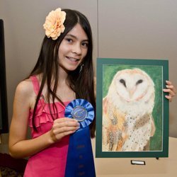 Cordovan Art School - 1st Place winner for ages 12 & under at year-end art show in May