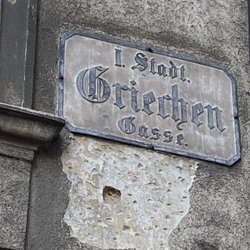 Griechengasse - ... Hinweis ...