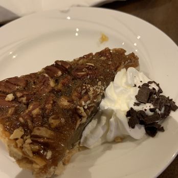 The Buffet - Pecan pie with whipped cream and chocolate shavings - Buffets Near Me - Valley Center, California