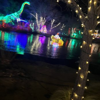 River Of Lights - Brontosaurus and submarine - Festivals Near Me - Albuquerque, New Mexico