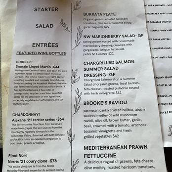 Side Door Cafe - Specials - New American Near Me - Gleneden Beach, Oregon