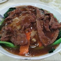 Beef chow fun