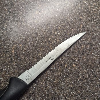 Aunt Bug's Cabin Rentals - Dirty "clean" knife from knife block - Vacation Rentals Near Me - Pigeon Forge, Tennessee Aunt Bug's Cabin Rentals - Dirty "clean" knife from knife block - Vacation Rentals Near Me - Pigeon Forge, Tennessee
