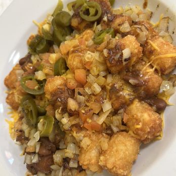 Sunny Side Up - Sunrise Loaded Potatoes (Tater Tots) - Breakfast & Brunch Near Me - New Orleans, Louisiana Sunny Side Up - Sunrise Loaded Potatoes (Tater Tots) - Breakfast & Brunch Near Me - New Orleans, Louisiana