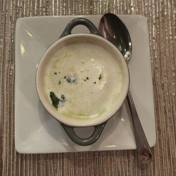 Schwaben House - Roasted Brussels sprout soup - German Near Me - Greenville, South Carolina