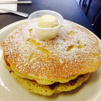 Scramblers Cafe - Coconut pancake with pineapple - Breakfast & Brunch Near Me - Norco, California Scramblers Cafe - Coconut pancake with pineapple - Breakfast & Brunch Near Me - Norco, California