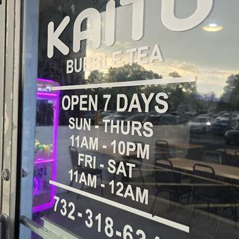 Kaito Bubble Tea - hours - Bubble Tea Near Me - Edison, New Jersey Kaito Bubble Tea - hours - Bubble Tea Near Me - Edison, New Jersey
