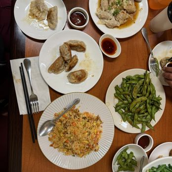 Dumpling House - Beautiful spread - Pan Asian Near Me - Sacramento, California