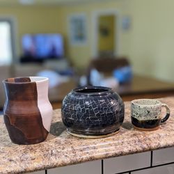 Morean Center for Clay - some of the pieces i came home with!