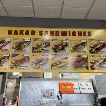 Dakao Sandwiches - Menu - Sandwiches Near Me - Las Vegas, Nevada