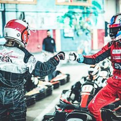 Karting - Mathias Beche & Nico Prost