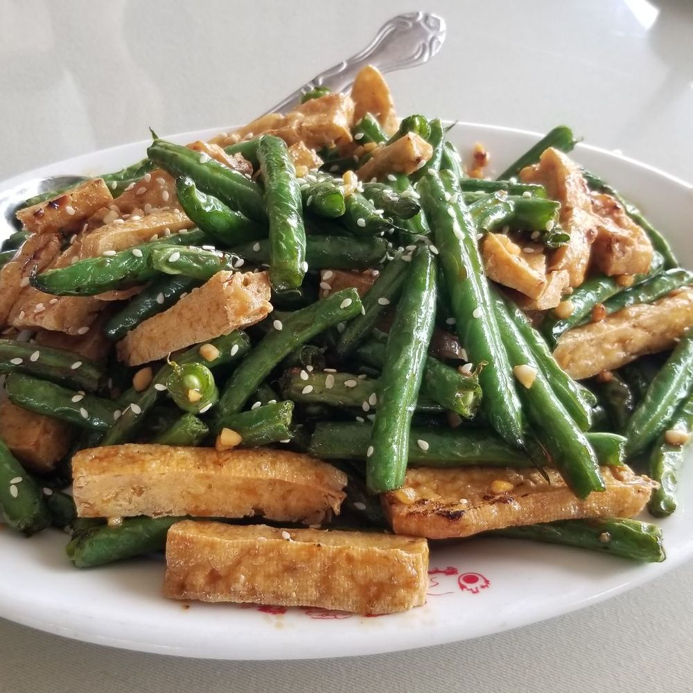 Happy Dragon - Green beans and Tofu - Chinese Near Me - Monterey, California Happy Dragon - Green beans and Tofu - Chinese Near Me - Monterey, California