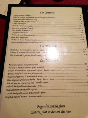 Menu photo 6 Le Scheffer Paris, 75 Menu photo 6 Le Scheffer Paris, 75