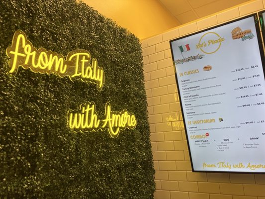 Menu photo 1 Let's Piada Plano, TX