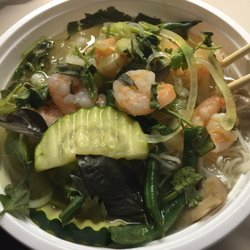 Chef Chen's Express - Shrimp noodle soup bowl