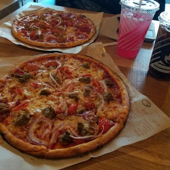 Blaze Pizza - We couldn't resist building our own pizzas. - Salad Near Me - Teterboro, New Jersey Blaze Pizza - We couldn't resist building our own pizzas. - Salad Near Me - Teterboro, New Jersey