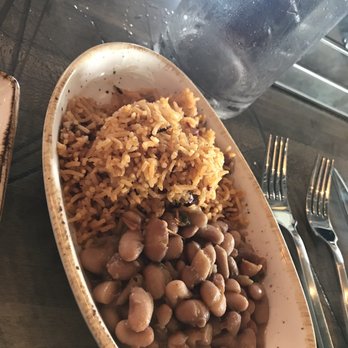 Ancho & Agave - Rice and beans. Skip these. Tasted like nothing. - Mexican Near Me - Bloomington, Illinois Ancho & Agave - Rice and beans. Skip these. Tasted like nothing. - Mexican Near Me - Bloomington, Illinois