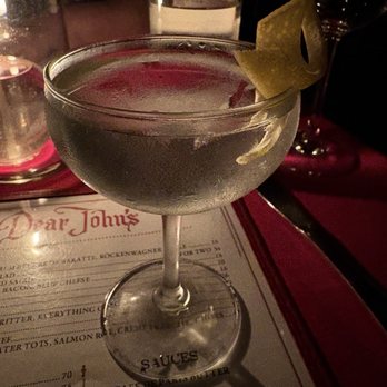 Dear John’s - Hendrix martini with a twist - American Near Me - Culver City, California