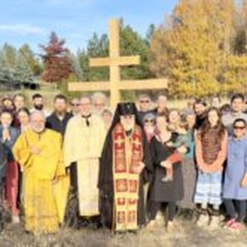 St. Luke Orthodox Church - Archbishop Benjamin Blesses Land - Churches Near Me - Chattaroy, Washington