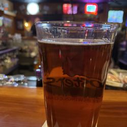 Rooster's - Nice cold beer on a snowy night