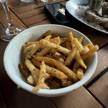 Blind Tiger Pub - Parm truffle fries - not much parm! - American Near Me - Charleston, South Carolina