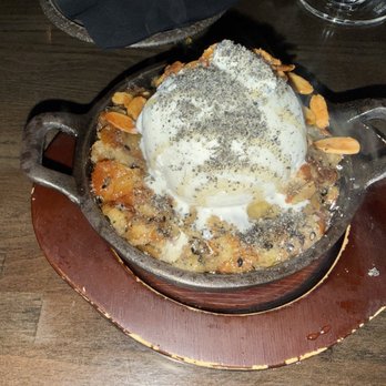 Gurumé - Black sesame bread pudding - Korean Near Me - New York, New York Gurumé - Black sesame bread pudding - Korean Near Me - New York, New York