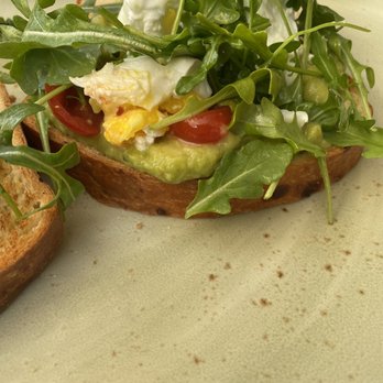 Holoholo Grill - Avocado toast with poached egg. - Hawaiian Near Me - Koloa, Hawaii