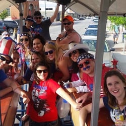 USA themed pedal pub