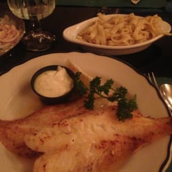 Rupp's Downtown - Orange roughly dinner entree with soup , salad and paste