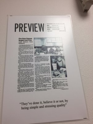 Menu photo 4 Five Guys Springfield, OR