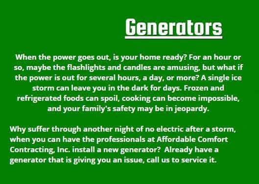 Slide of Affordable Comfort Contracting