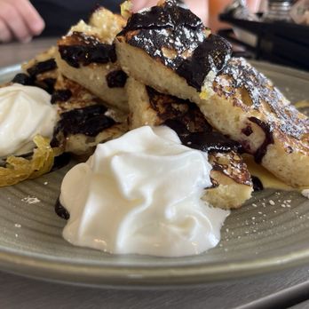 Dandelion Cafe - Blueberry lemon curd French toast stix - Coffee & Tea Near Me - Bellaire, Texas Dandelion Cafe - Blueberry lemon curd French toast stix - Coffee & Tea Near Me - Bellaire, Texas