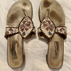 JR's Tailor & Shoe Repair - Well loved but totally busted Brighton Sandals.