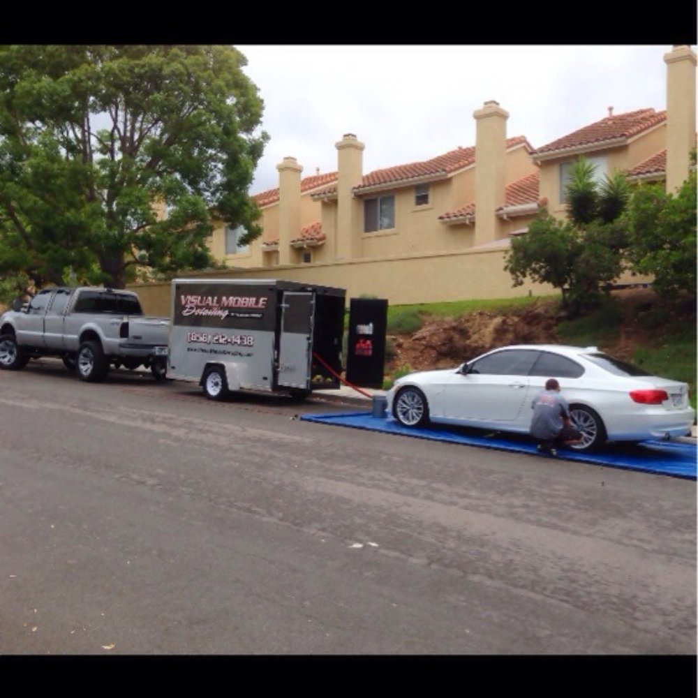 Visual Protection Specialists - Eric working on my bmw - Auto Detailing Near Me - Escondido, California Visual Protection Specialists - Eric working on my bmw - Auto Detailing Near Me - Escondido, California