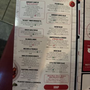 Giordano's - Menu - Pizza Near Me - Indianapolis, Indiana