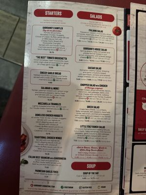 Menu photo 1 Giordano's Indianapolis, IN
