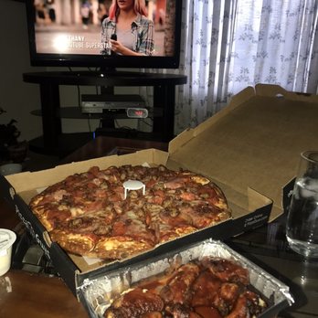 Pizza Guys - Large All Meat Pizza with hot 8 Pieces Wings. - Pizza Near Me - Hayward, California Pizza Guys - Large All Meat Pizza with hot 8 Pieces Wings. - Pizza Near Me - Hayward, California