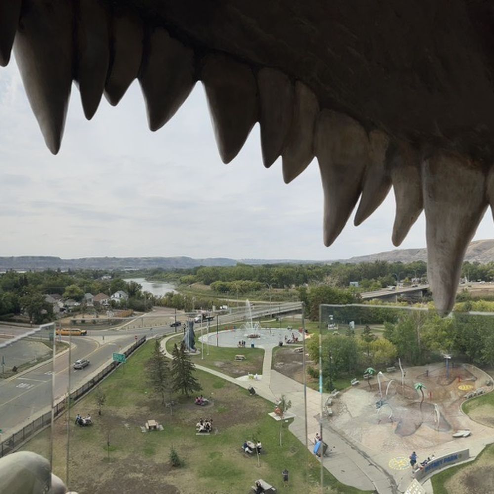World's Largest Dinosaur - Local Flavor Near Me - Drumheller, Alberta